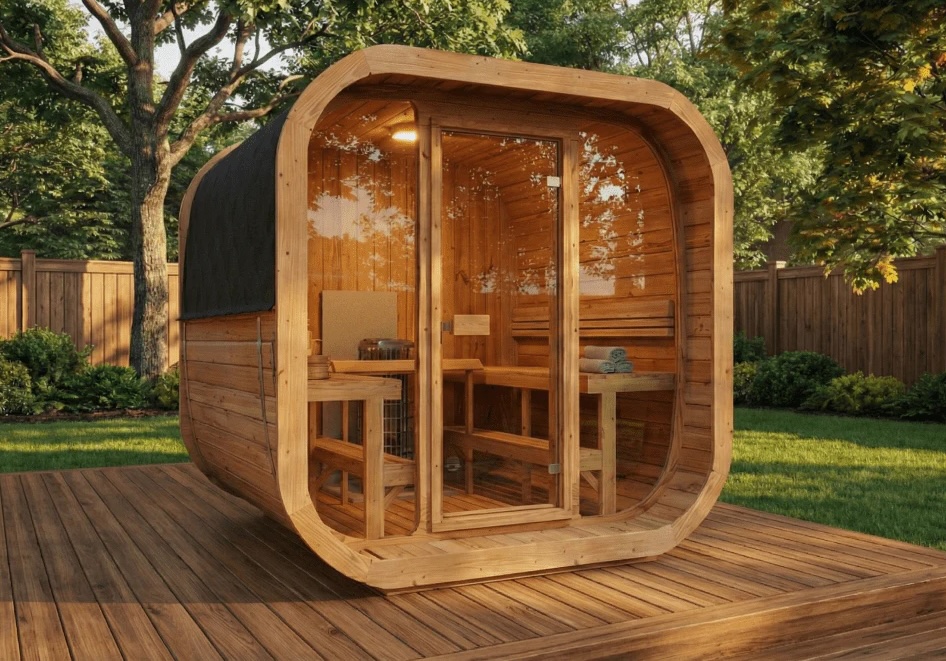 Cube 220 Outdoor Sauna | Saunamo